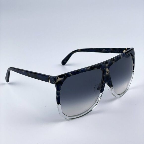 NEW Loewe LW40001F FILIPA 56B Shiny Havana Gradient Smoke Shield Women Sunglasse